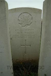 Canada Cemetery Tilloy Les Cambrai - Wilson, William Murray